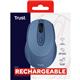 Mouse wireless ricaricabile Trust Zaya blu 25039