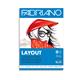 Blocco belle arti Fabriano Layout 75 g - 70 fogli A3 - 19100506