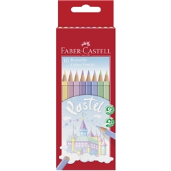 Matite colorate Faber Castell pastel colori assortiti - conf. 10