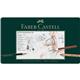 Set metallo Faber Castell Monochrome belle arti large - conf. 33