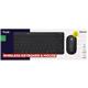 Set tastiera e mouse wireless con ricevitore Trust Lyra nero 24844