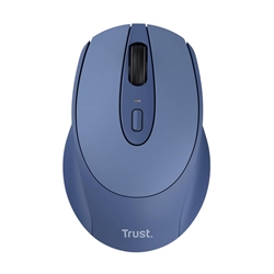Mouse wireless ricaricabile Trust Zaya blu 25039