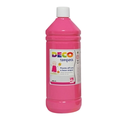 Tempera Deco Deco in flacone da 500 ml rosa PF550/07