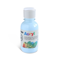 Colore acrilico Primo in bottiglia in PET con tappo dosatore 125 ml - 512 acqua marina - 402TA125512