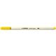 Pennarello Stabilo Pen 68 brush - punta a pennello - M 1 mm giallo limone - 568/24- conf. 10