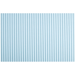 Cartoncino ondulato Deco Cannetè 50x70 cm - 230 gr azzurro - conf. 10