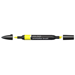 Pennarelli doppia punta Winsor&Newton brush yellow Y657 - 0204173