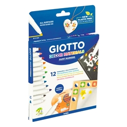 Pennarelli Giotto Decor Materials - conf. 12