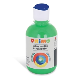 Colore acrilico Primo in bottiglia con tappo dosatore 300 ml - 610 verde smeraldo 400TA300610