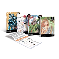 Blocco Favini schizza e strappa Manga - conf. 4