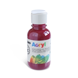 Colore acrilico Primo in bottiglia PET con tappo dosatore 125 ml - 320 bordeaux 402TA125320
