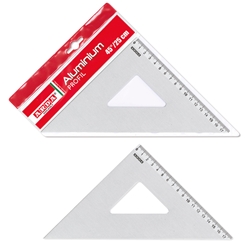 Squadra ARDA Linea Profil alluminio 45° 25 cm 18026