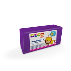 Plastilina Deco in panetto da 500 g viola 07029