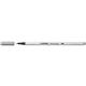 Pennarello Stabilo Pen 68 brush - punta a pennello - M 1 mm grigio freddo medio - 568/95- conf. 10
