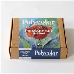 Colori vinilici fini Maimeri Polycolor in tubetto 20 ml - conf. 5