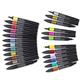Astuccio pennarelli doppia punta Winsor&Newton marcatore e brush - assortiti - conf. 24