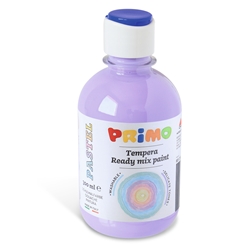 Tempera pronta pastello Primo con tappo dosatore 300 ml lilla chiaro