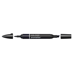 Pennarello Promarker Winsor&Newton blue black XBB - 0203383