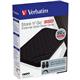Memoria SSD esterna portatile Verbatim Store'n'Go USB 3.2 nera 500 GB 53250