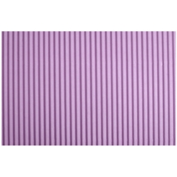 Cartoncino ondulato Deco Cannetè 50x70 cm - 230 gr viola - conf. 10