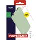 Powerbank ultrasottile da 10.000 mAh Trust Primo - verde - 25029