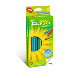 Matite colorate Fila Elios Triangular - conf. 24