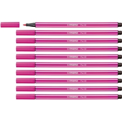 Pennarelli Stabilo Pen 68 tratto 1 mm rosa 68/56- conf. 10