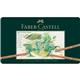 Astuccio in metallo matite Faber- Castell Pitt Pastel - colori assortiti - conf. 36