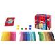 Valigetta in metallo Faber Castell con pennarelli Connector Pens - conf. 40