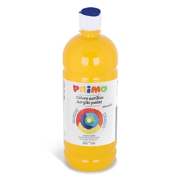 Colore acrilico Primo in bottiglia con tappo dosatore 1000 ml - 201 giallo 404TA1000201
