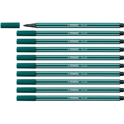 Pennarelli Stabilo Pen 68 tratto 1 mm verde turchese 68/53- conf. 10
