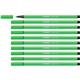 Pennarelli Stabilo Pen 68 tratto 1 mm verde neon 68/033- conf. 10