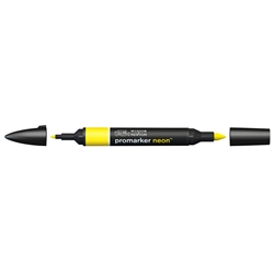 Pennarelli doppia punta Winsor&Newton neon luminous yellow - NN YL 0205403