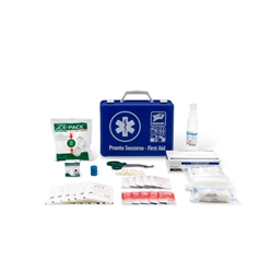 Valigetta PVS Medic 1 All. 2 HACCP blu 250x190xH.90 mm