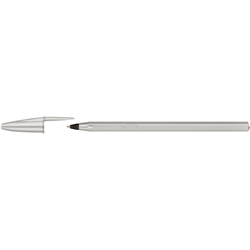 Penna a sfera con cappuccio BIC Cristal Glacé punta M 1 mm - inchiost