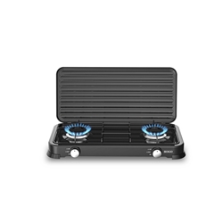 Cucina a gas Sogo con 2 fuochi per uso esterno 2x2 2kW 57 7x28 7x5 3