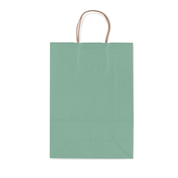 Borsa shopper Rex-Sadoch Allegra tinta unita Fashion su kraft bianco