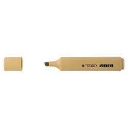Evidenziatore Tratto Video Pastel beige pastello -