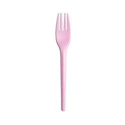 Forchette Ecolor rosa 16 cm conf. 20 pz - 76385
