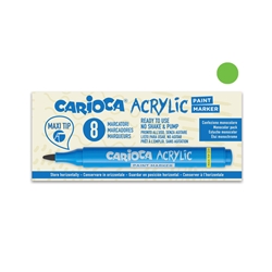 Marcatore acrilico Carioca punta Maxi verde