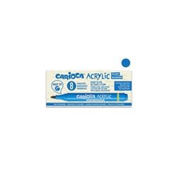 Marcatore acrilico Carioca punta Maxi blu
