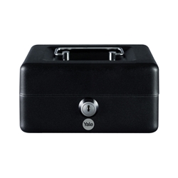 Cassetta portavalori Yale con chiusura a chiave 80x152x118 mm YYCB/08