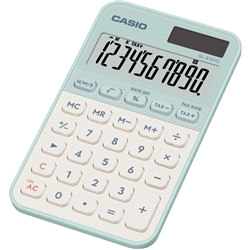 Calcolatrice tascabile Casio solare o batteria - display 10 cifre - v