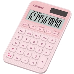 Calcolatrice tascabile Casio solare o batteria - display 10 cifre - r