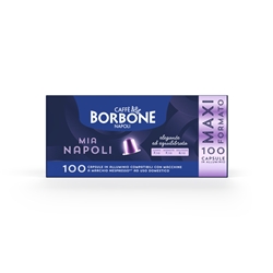 Capsule compatibili Nespresso® Caffè Borbone Mia Napoli miscela oro -
