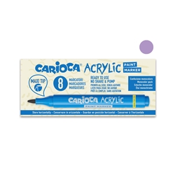 Marcatore acrilico Carioca punta Maxi lilla