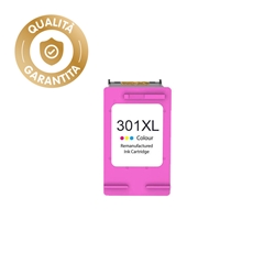 Cartuccia compatibile HP 301XL colore - CH564EE ciano  giallo  magent