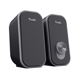 Set di altoparlanti 2.0 6W RMS Trust Ador nero/grigio
