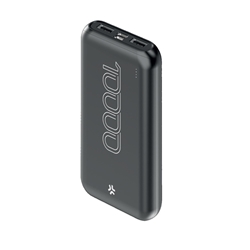 Powerbank Celly Energy 10.000 mAh 2x USB-A + 1x USB-C - nero PBE10000