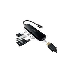Docking station USB-C 5 in 1 Nilox Tech 1x HDMI 4K + 1x SD + 1x Micro